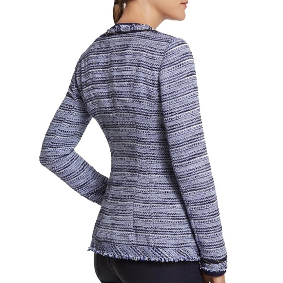 New White House black market navy coat jacket - Picture 3 of 7